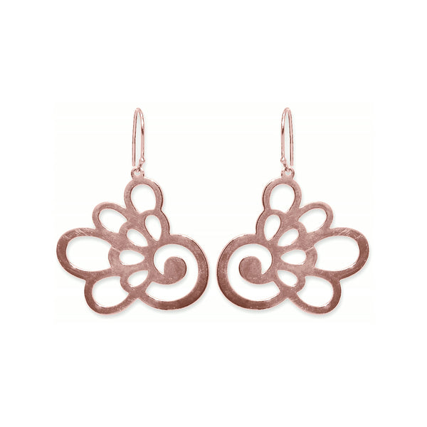 Hydrangea Earrings – Rose Gold