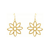 Namaqua Daisy Earrings – Yellow Gold