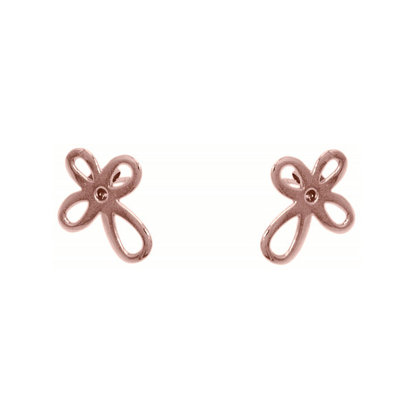 Jasmine Stud Earrings – Rose Gold