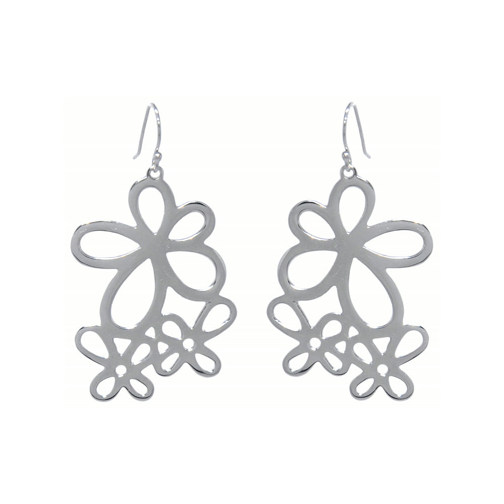 Jasmine Posy Earrings – Sterling Silver