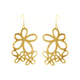 Jasmine Posy Earrings – Yellow Gold