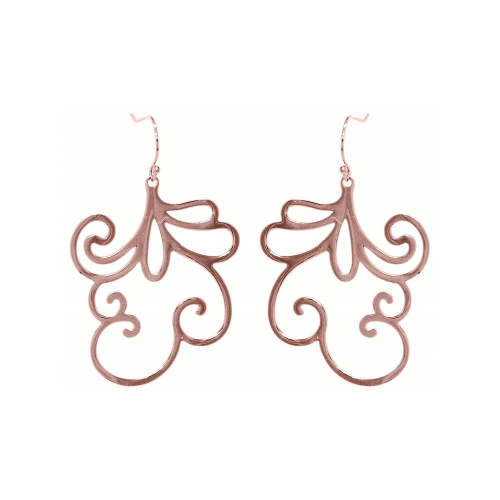 Sweet Pea Earrings – Rose Gold