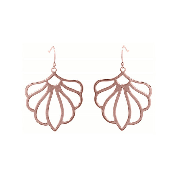 Peony Earrings – Rose Gold