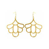 Freesia Earrings – Yellow Gold