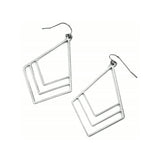 Bougainvillea Drop Flower Earrings – Sterling Silver