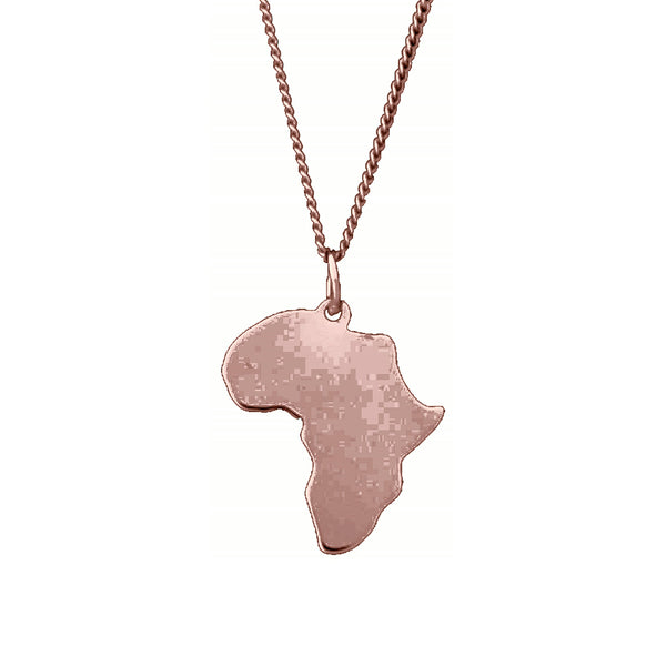 Africa Necklace – Rose Gold