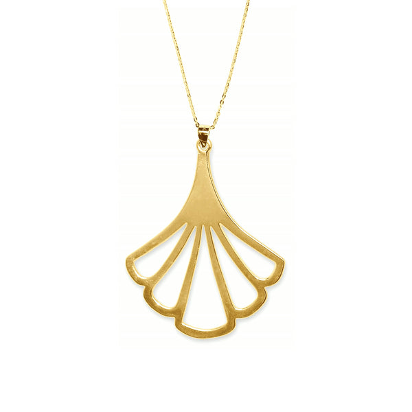 Petunia Necklace – Yellow Gold