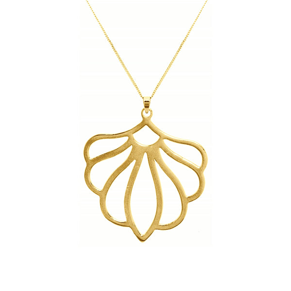 Peony Necklace – Yellow Gold