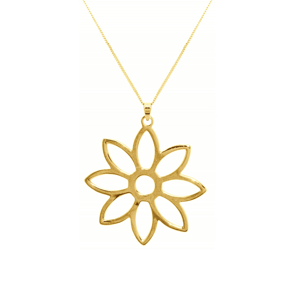 Namaqua Daisy Necklace – Yellow Gold