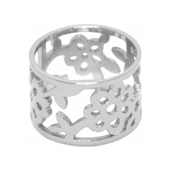 Almond Blossom Ring – Sterling Silver