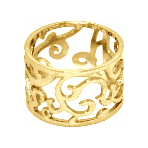 Cherry Blossom Ring – Yellow Gold