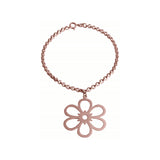 Open Daisy Bracelet – Rose Gold