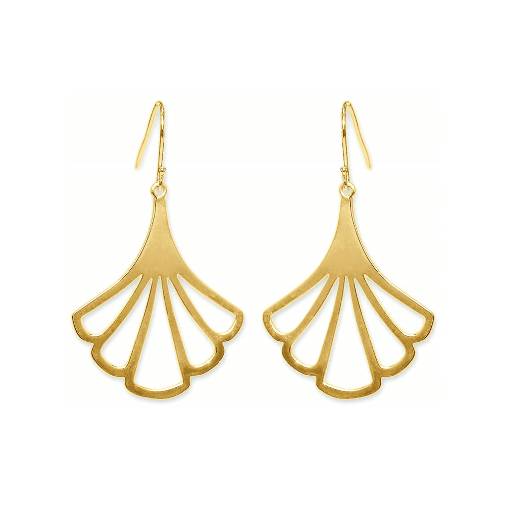 Petunia Earrings – Yellow Gold