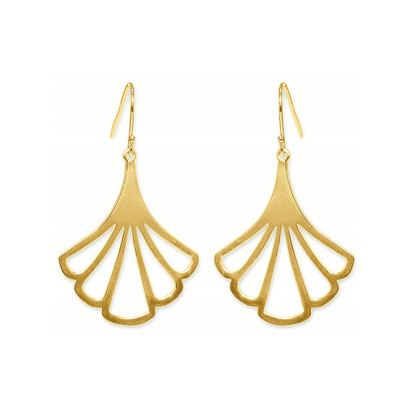 Petunia Earrings – Yellow Gold