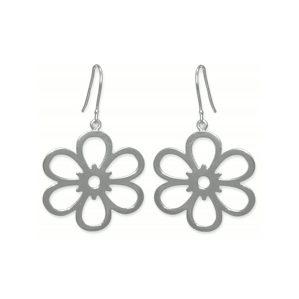 Open Daisy Earrings – Sterling Silver