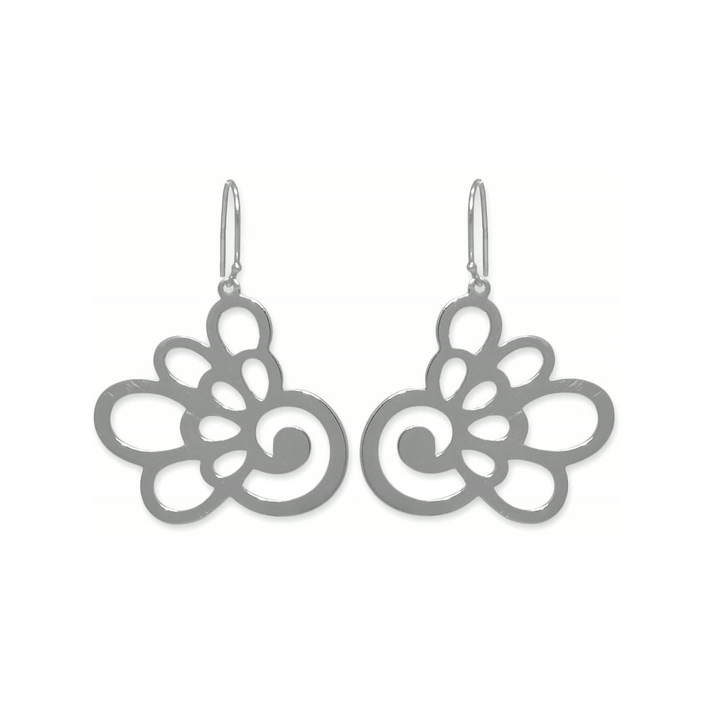 Hydrangea Earrings – Sterling Silver