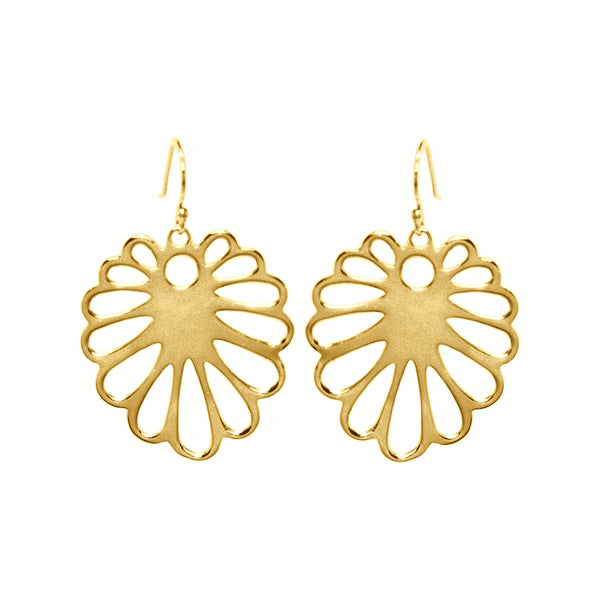 Aloe Earrings – Yellow Gold