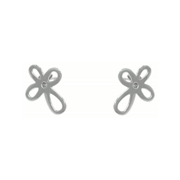 Jasmine Stud Earrings – Sterling Silver