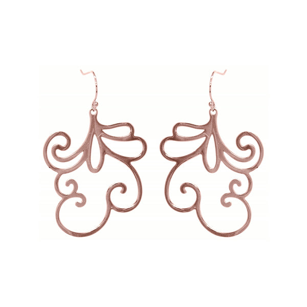 Sweet Pea Earrings – Rose Gold