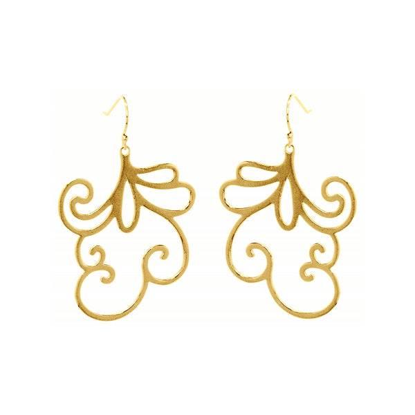Sweet Pea Earrings – Yellow Gold