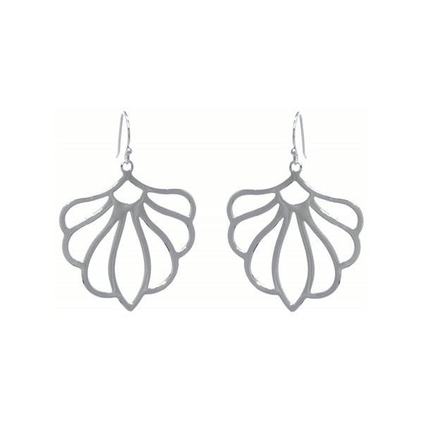 Peony Earrings – Sterling Silver