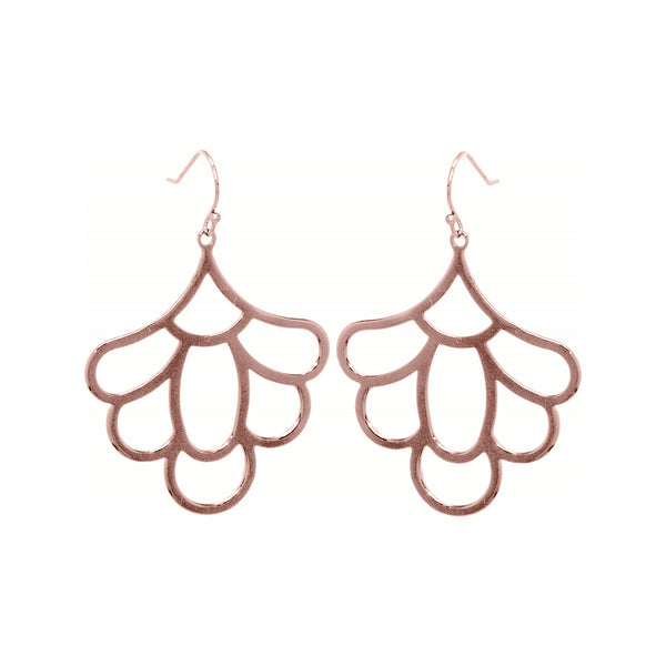 Freesia Earrings – Rose Gold