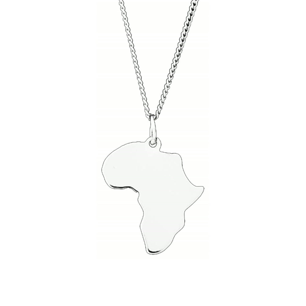 Africa Necklace – Sterling Silver