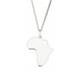 Africa Necklace – Sterling Silver