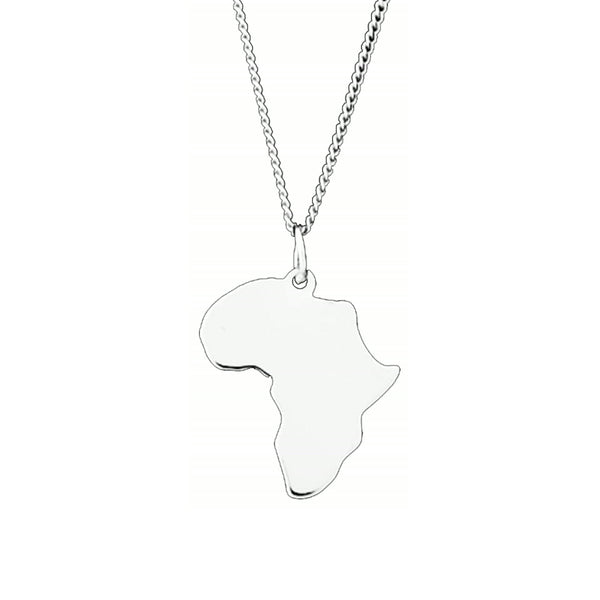 Africa Necklace – Sterling Silver
