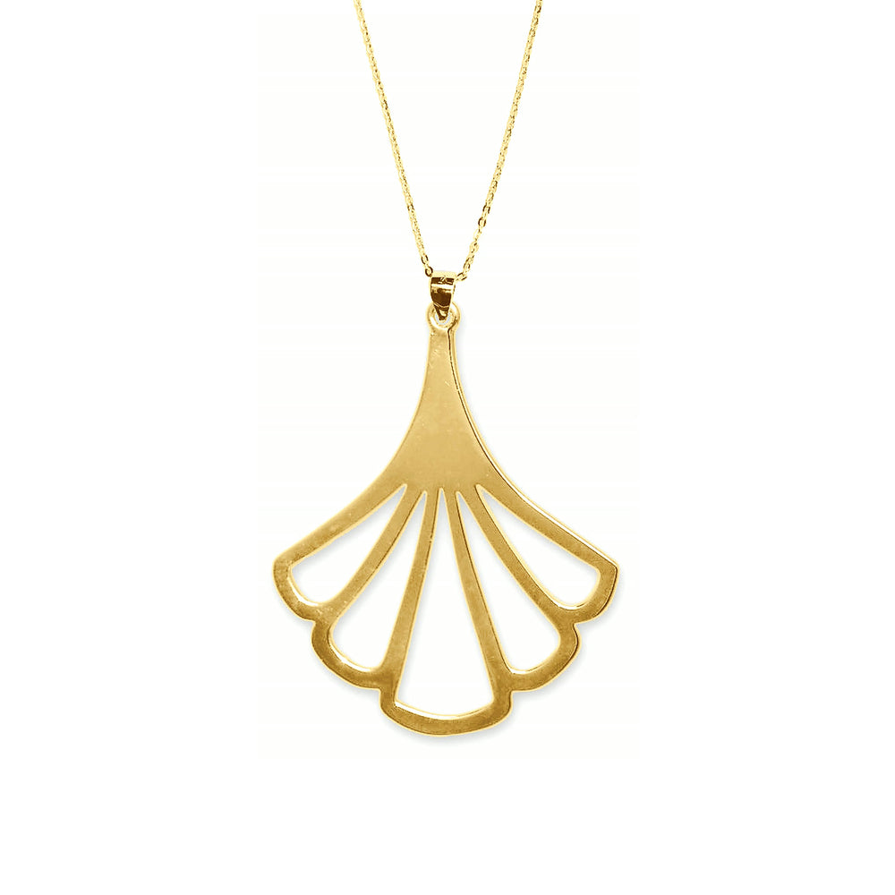 Petunia Necklace – Yellow Gold