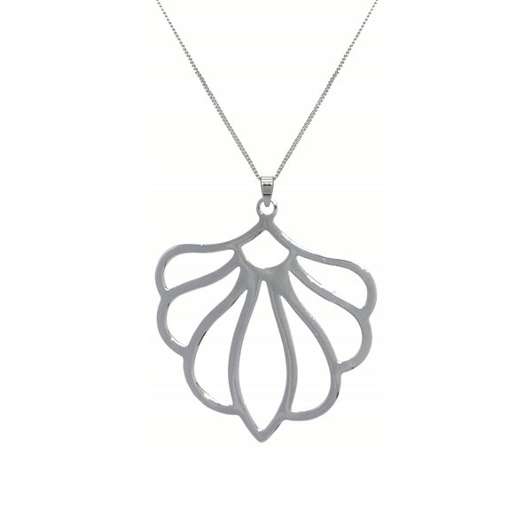 Peony Necklace – Sterling Silver