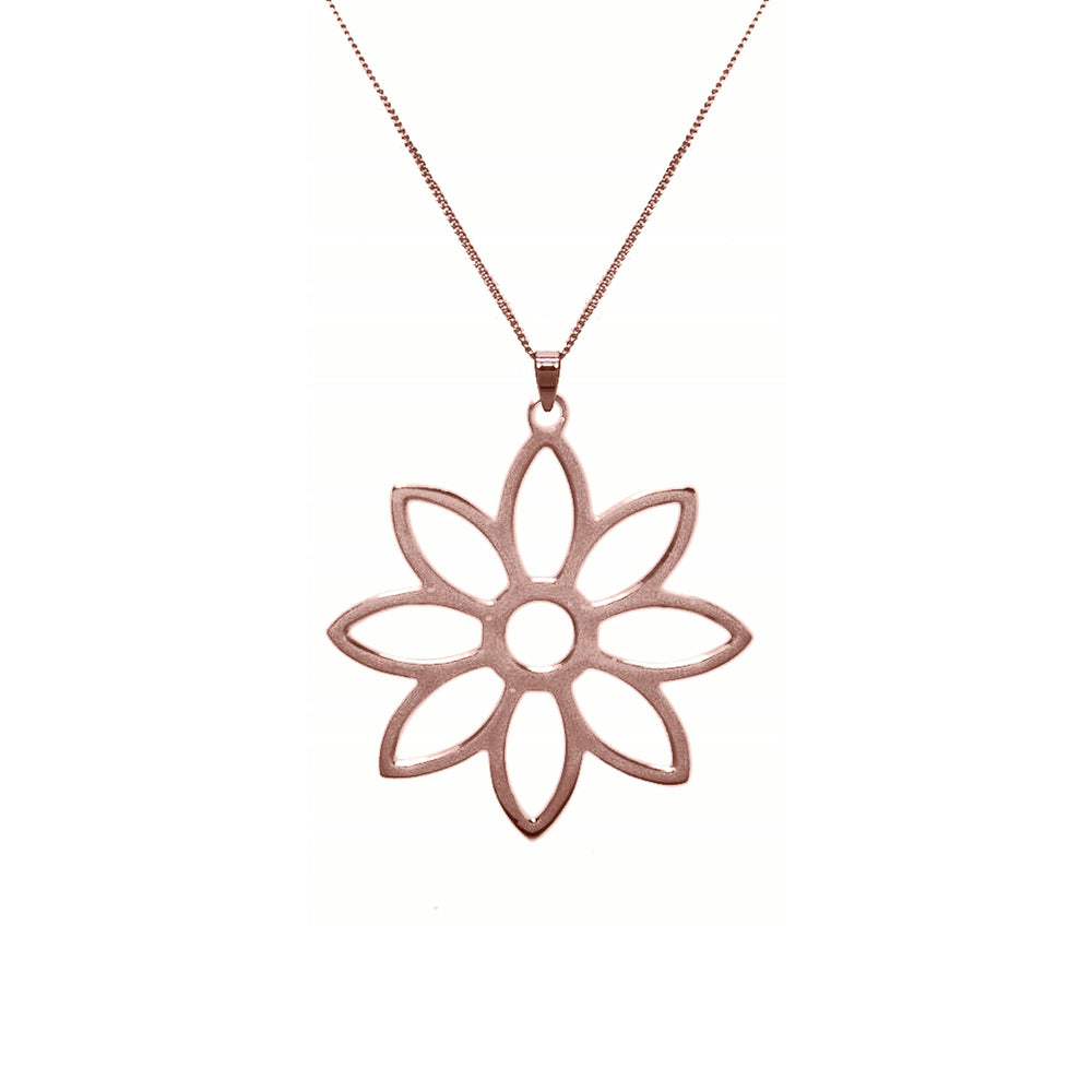 Namaqua Daisy Necklace – Rose Gold