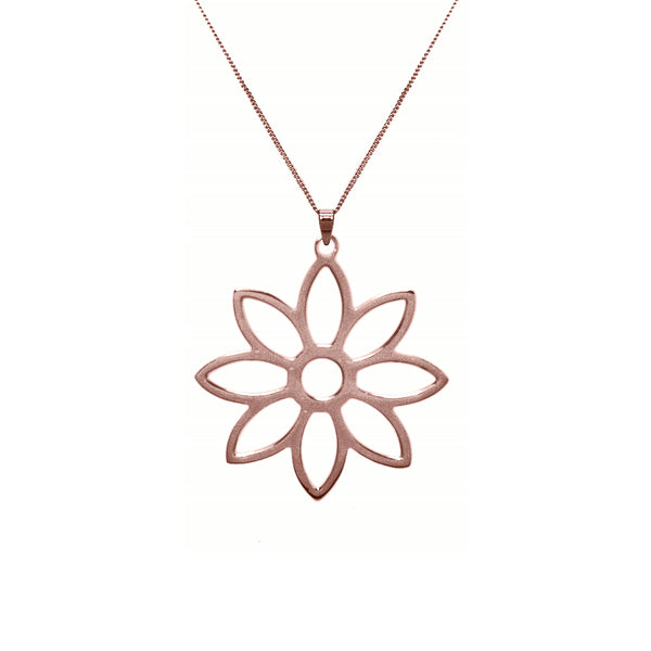 Namaqua Daisy Necklace – Rose Gold