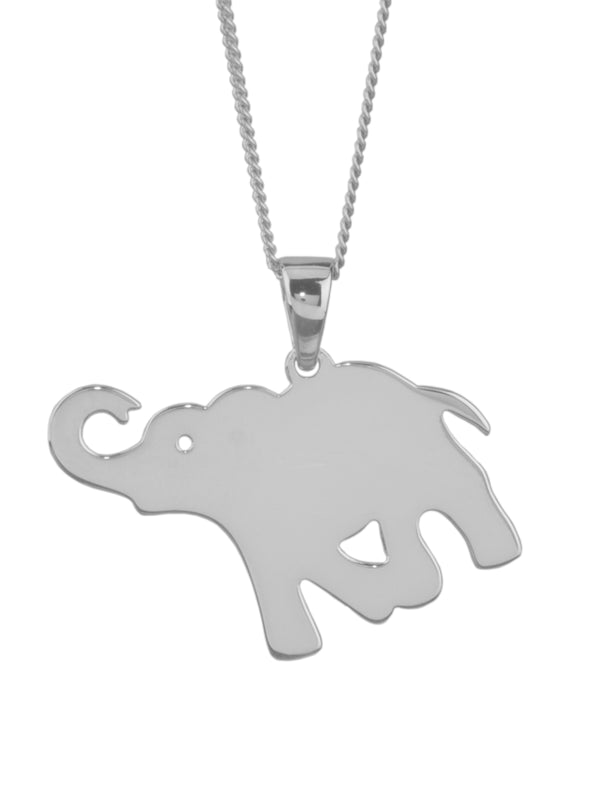 Elephant Necklace – Sterling Silver