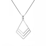 Bougainvillea Flower Necklace – Sterling Silver